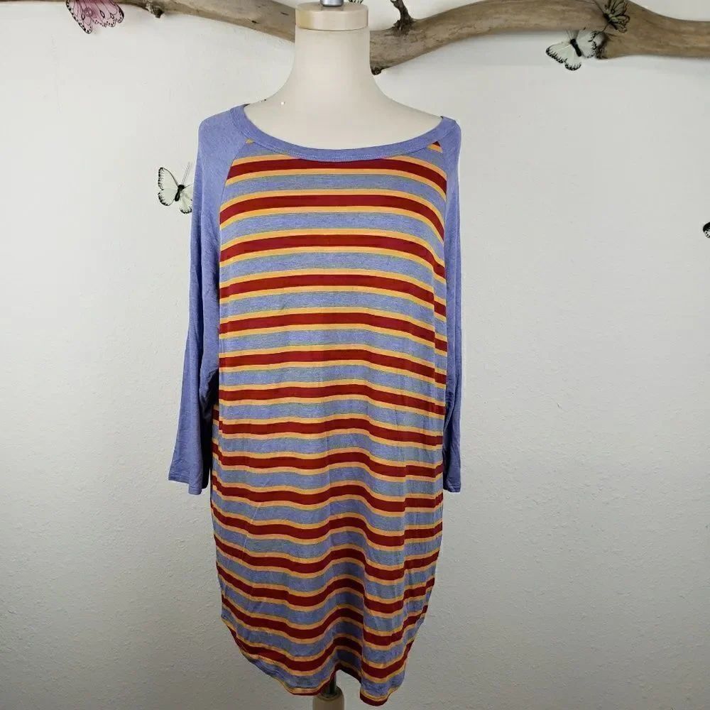 Lularoe Randy striped 2xl
